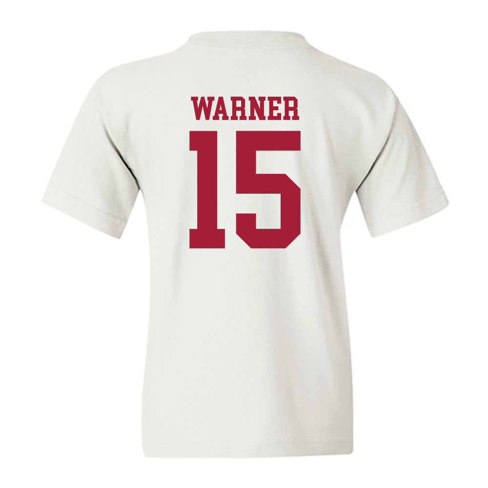 WSU - NCAA Football : DJ Warner - Classic Shersey Youth T-Shirt-1