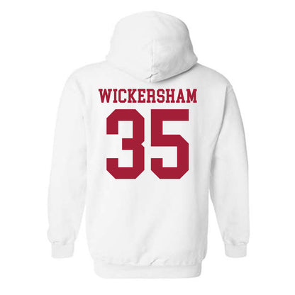 WSU - NCAA Baseball : Kaden Wickersham - Classic Shersey Hooded Sweatshirt-1