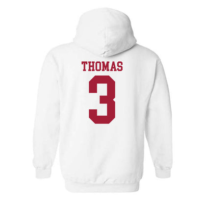 WSU - NCAA Football : Jaylen Thomas - Classic Shersey Hooded Sweatshirt-1