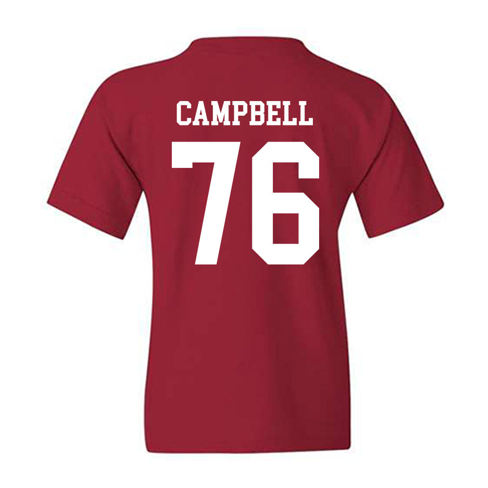 WSU - NCAA Football : Grayson Campbell - Classic Shersey Youth T-Shirt-1