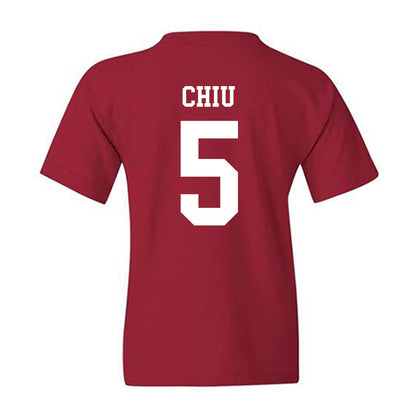 WSU - NCAA Women's Basketball : Jean Chiu - Classic Shersey Youth T-Shirt-1