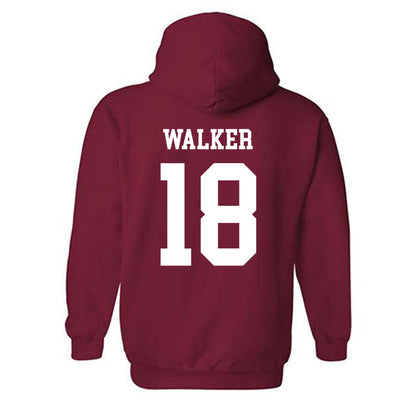 WSU - NCAA Football : Jevon Walker - Classic Shersey Hooded Sweatshirt-1