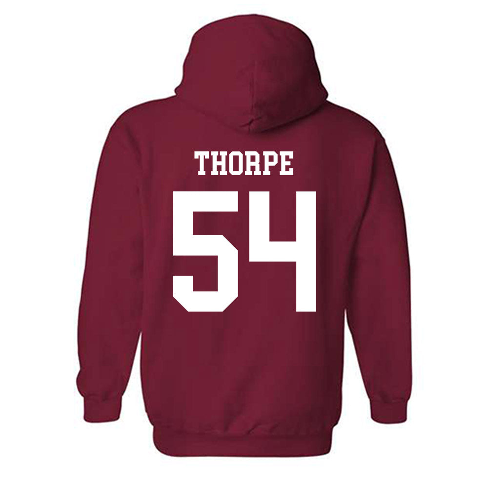 WSU - NCAA Football : Xavier Thorpe - Classic Shersey Hooded Sweatshirt-1