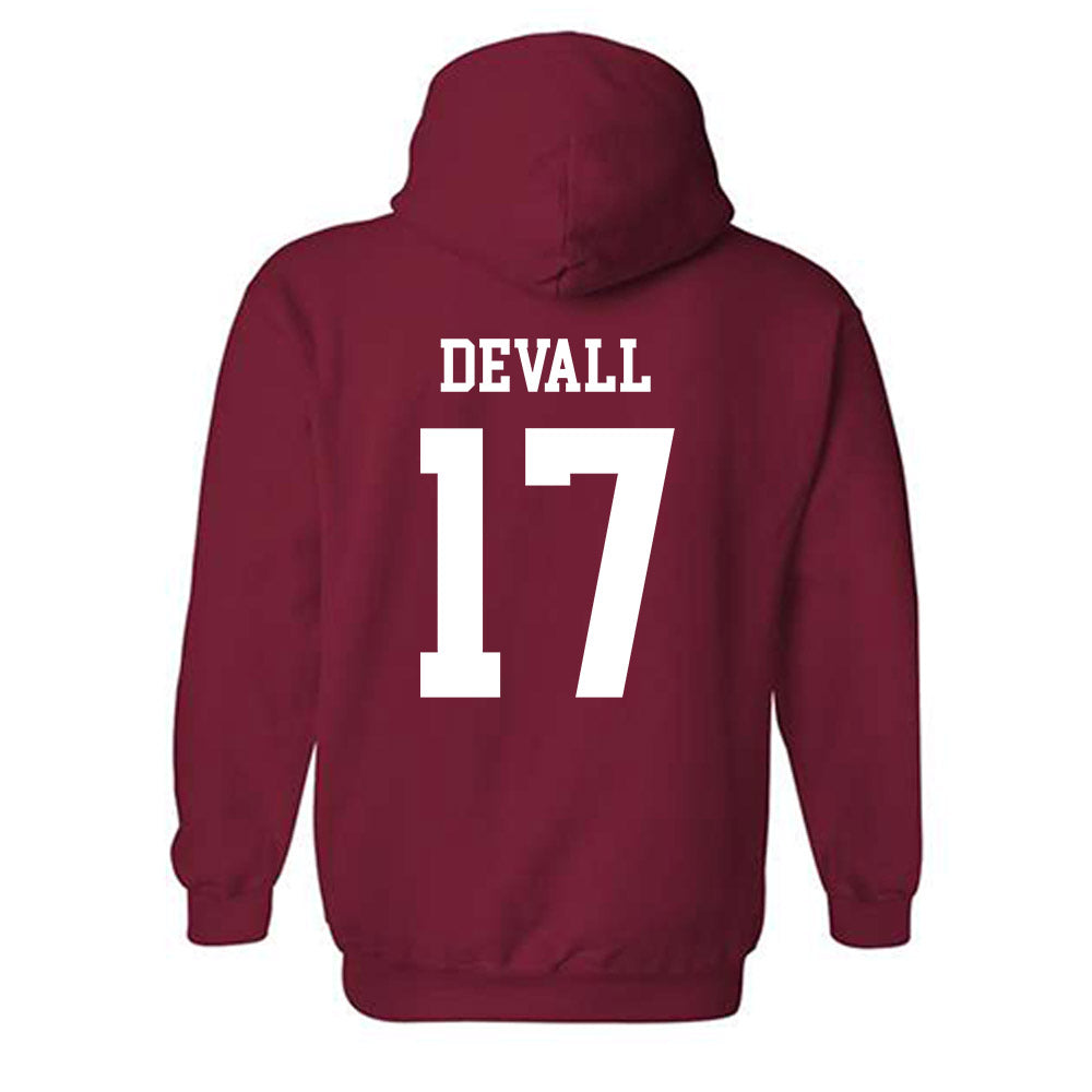 WSU - NCAA Women's Soccer : Meg Devall - Classic Shersey Hooded Sweatshirt-1