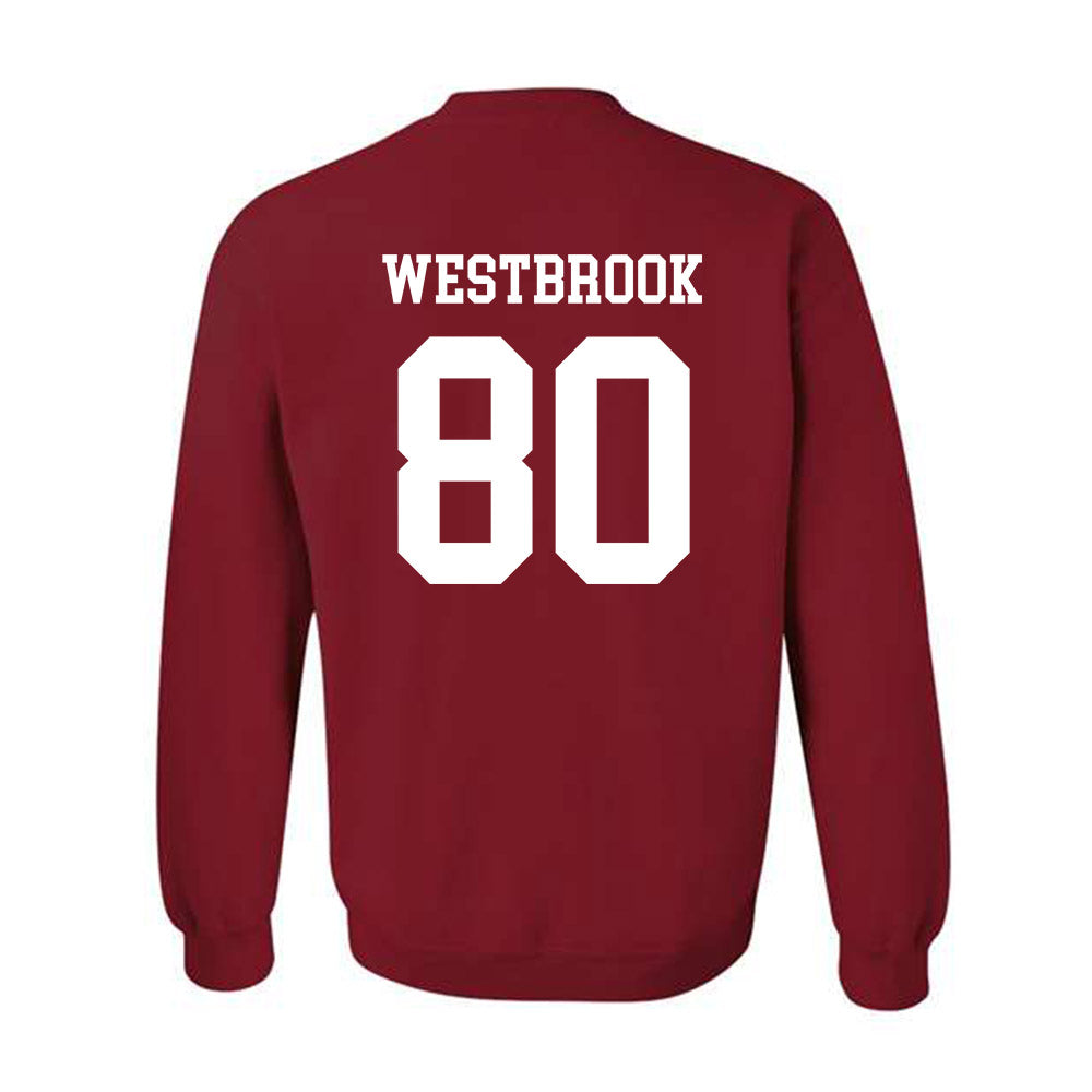 WSU - NCAA Football : Noah Westbrook - Classic Shersey Crewneck Sweatshirt-1