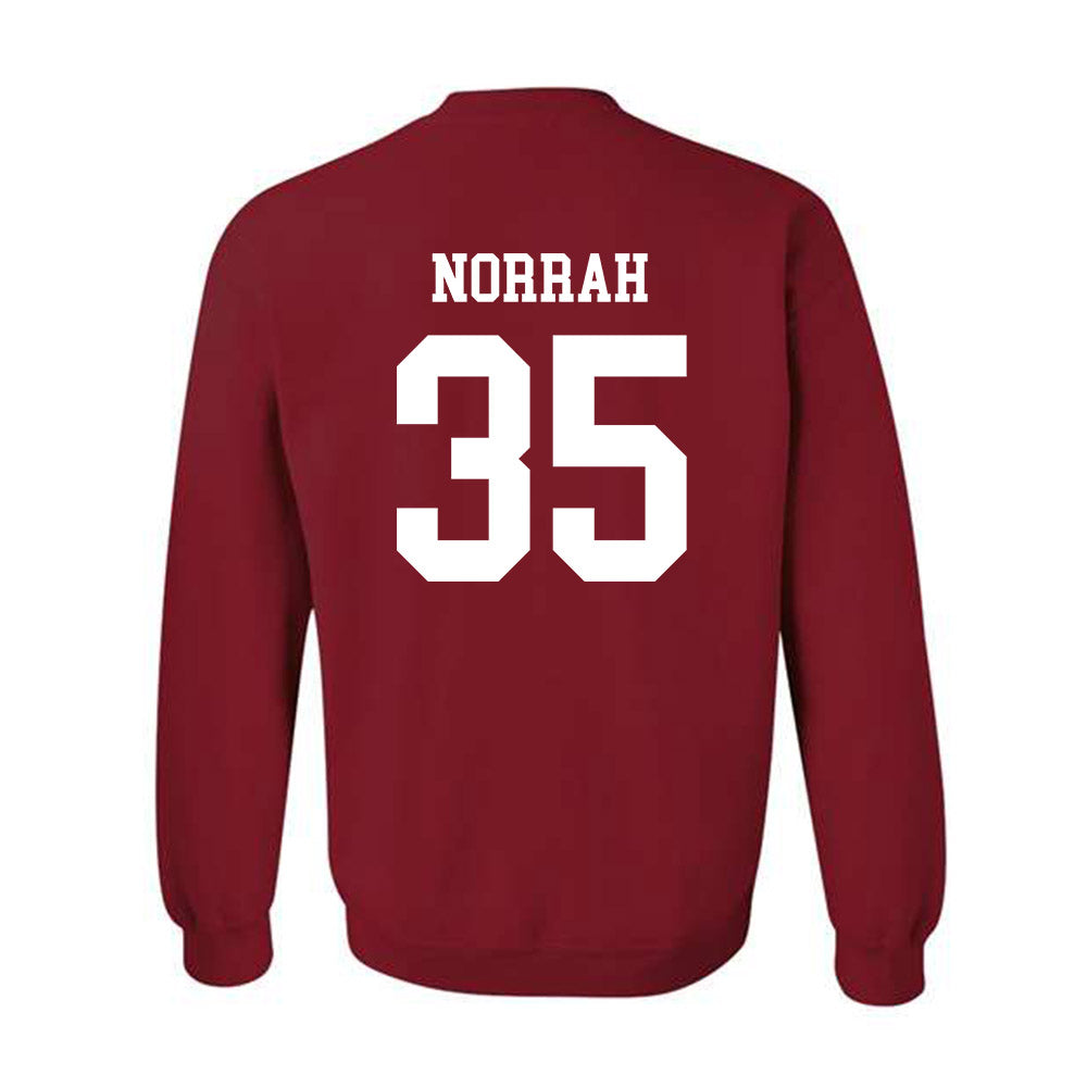 WSU - NCAA Football : Nick Norrah - Classic Shersey Crewneck Sweatshirt-1