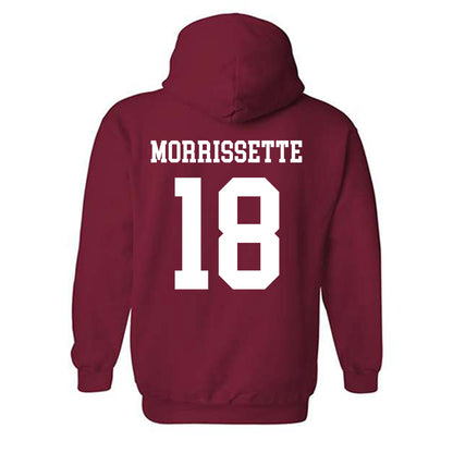 WSU - NCAA Football : Barry Morrissette - Classic Shersey Hooded Sweatshirt-1