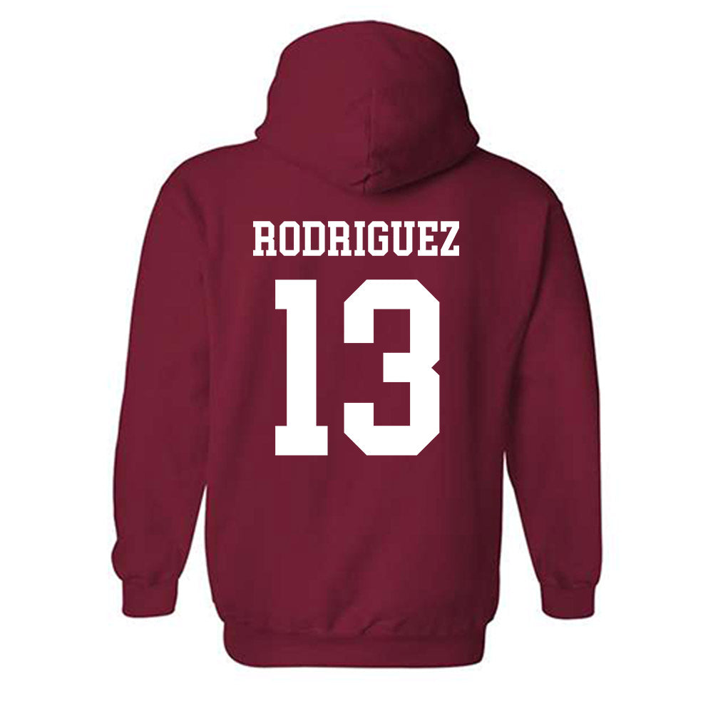 WSU - NCAA Men's Basketball : Adria Rodriguez - Classic Shersey Hooded Sweatshirt-1