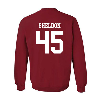 WSU - NCAA Baseball : Austin Sheldon - Classic Shersey Crewneck Sweatshirt-1
