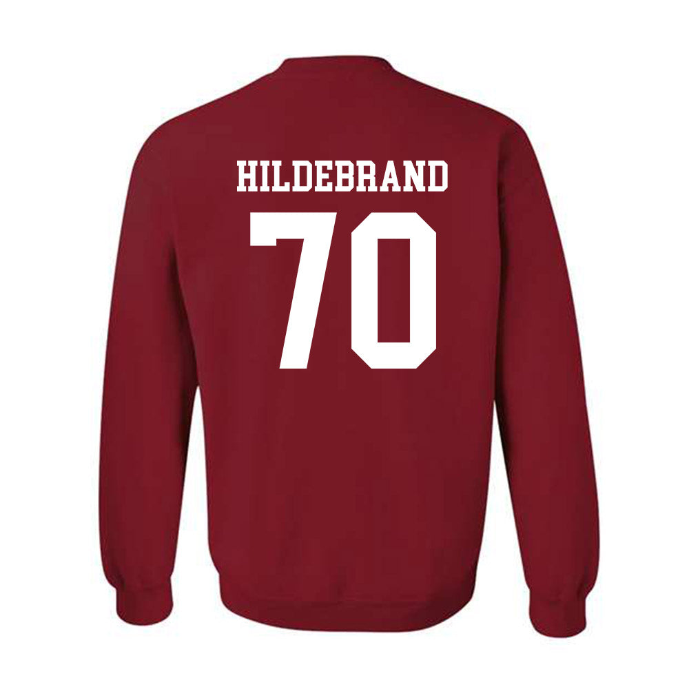 WSU - NCAA Football : Dylan Hildebrand - Classic Shersey Crewneck Sweatshirt-1