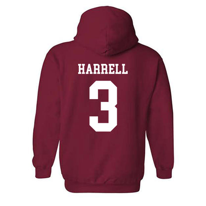 WSU - NCAA Men's Basketball : Jaylen Harrell - Classic Shersey Hooded Sweatshirt-1