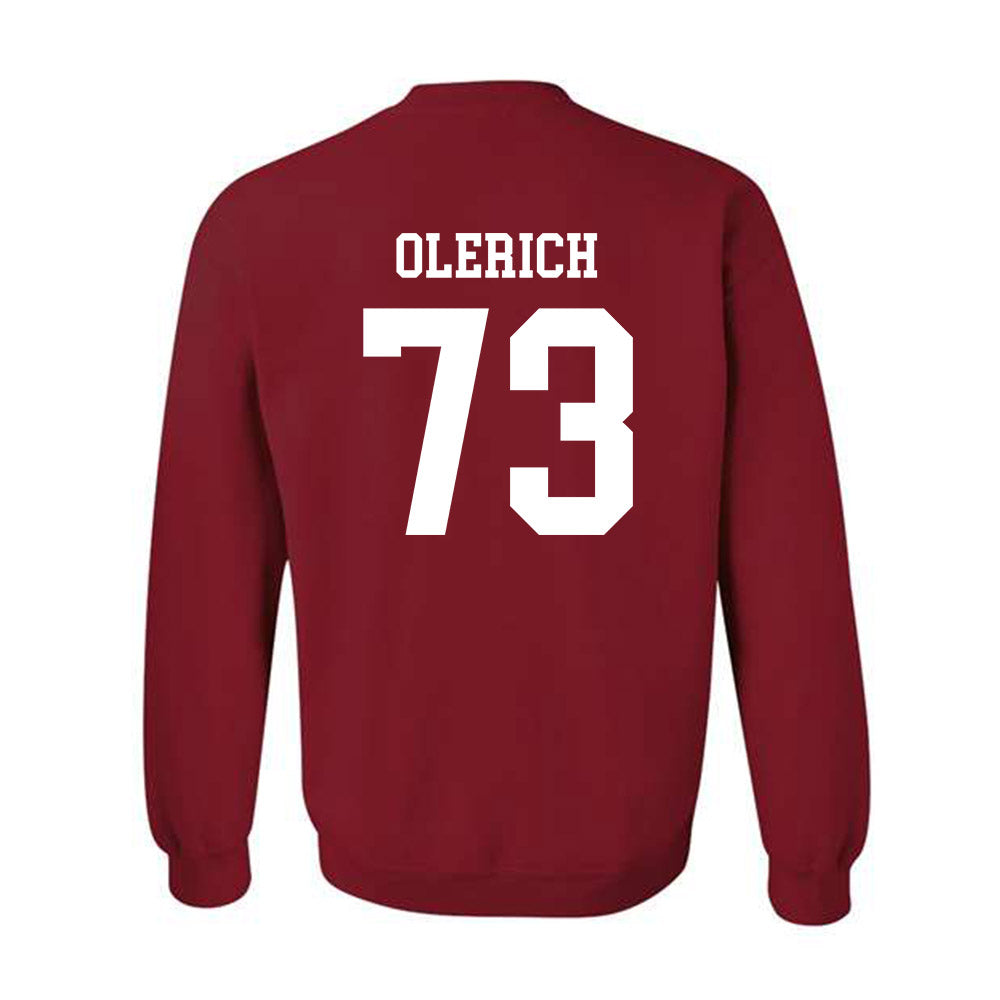 WSU - NCAA Football : AJ Olerich - Classic Shersey Crewneck Sweatshirt-1