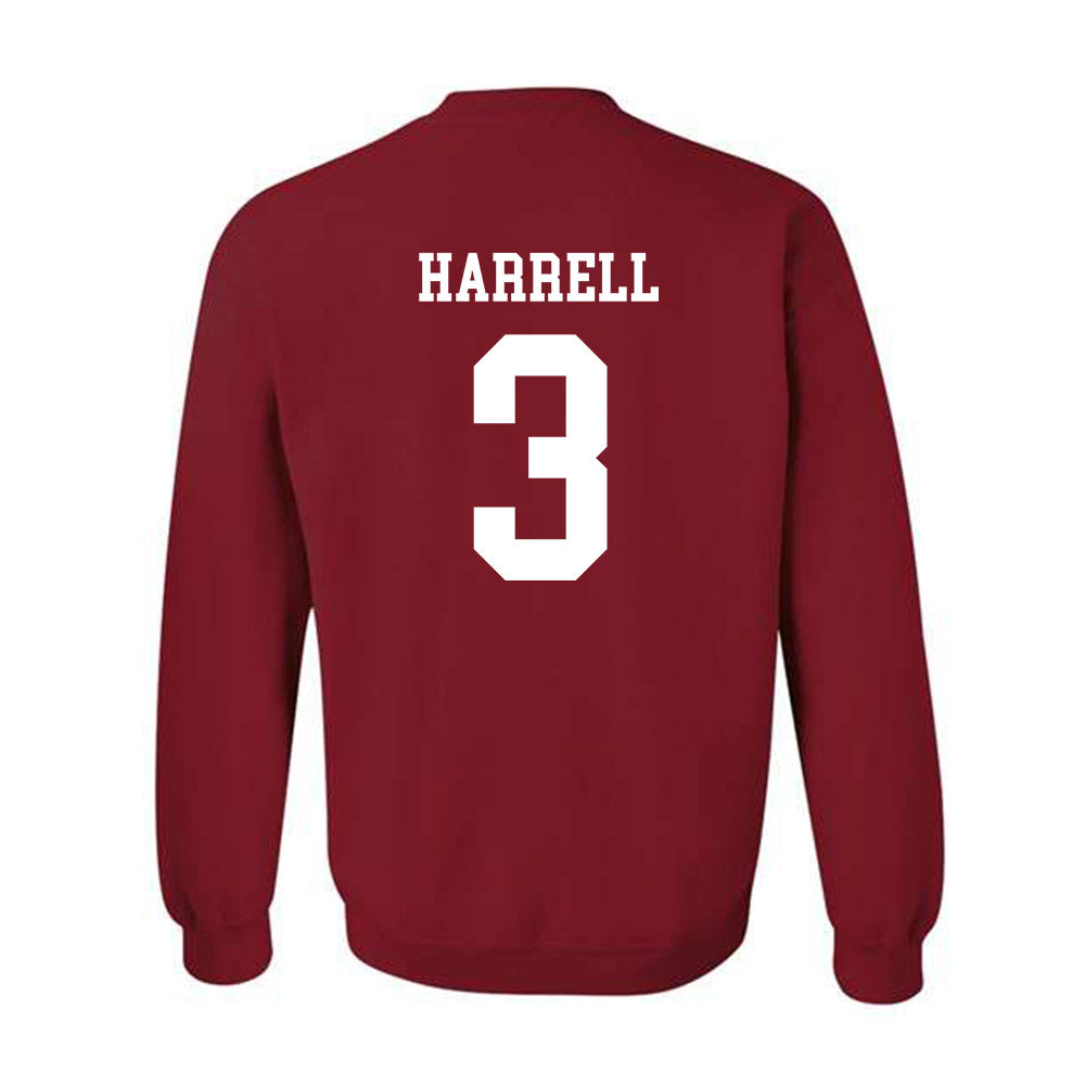 WSU - NCAA Men's Basketball : Jaylen Harrell - Classic Shersey Crewneck Sweatshirt-1