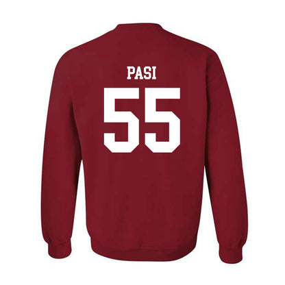WSU - NCAA Football : Sione Pasi - Classic Shersey Crewneck Sweatshirt-1