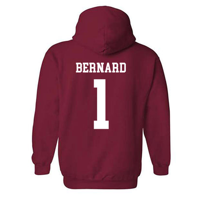 WSU - NCAA Football : Jeremiah Bernard - Classic Shersey Hooded Sweatshirt-1