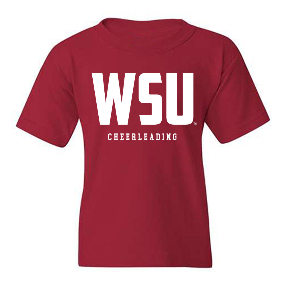 WSU - NCAA Cheerleading : Reagan Platner - Classic Shersey Youth T-Shirt-0