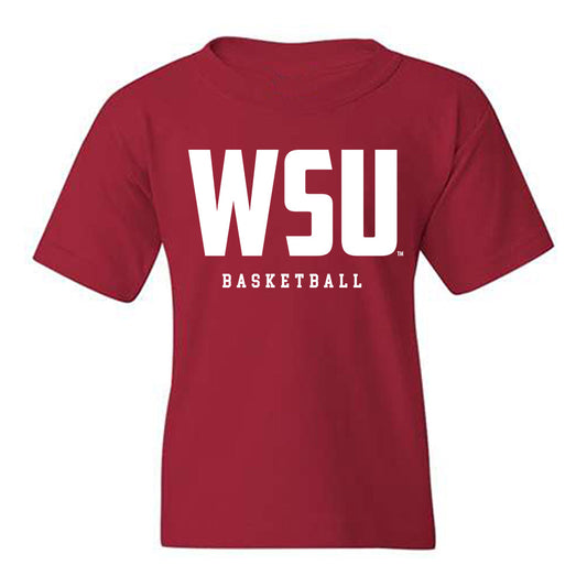WSU - NCAA Men's Basketball : Jaylen Harrell - Classic Shersey Youth T-Shirt-0