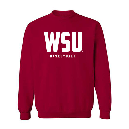 WSU - NCAA Men's Basketball : Jaylen Harrell - Classic Shersey Crewneck Sweatshirt-0