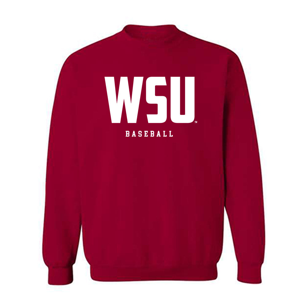 WSU - NCAA Baseball : Dustin Robinson - Classic Shersey Crewneck Sweatshirt-0