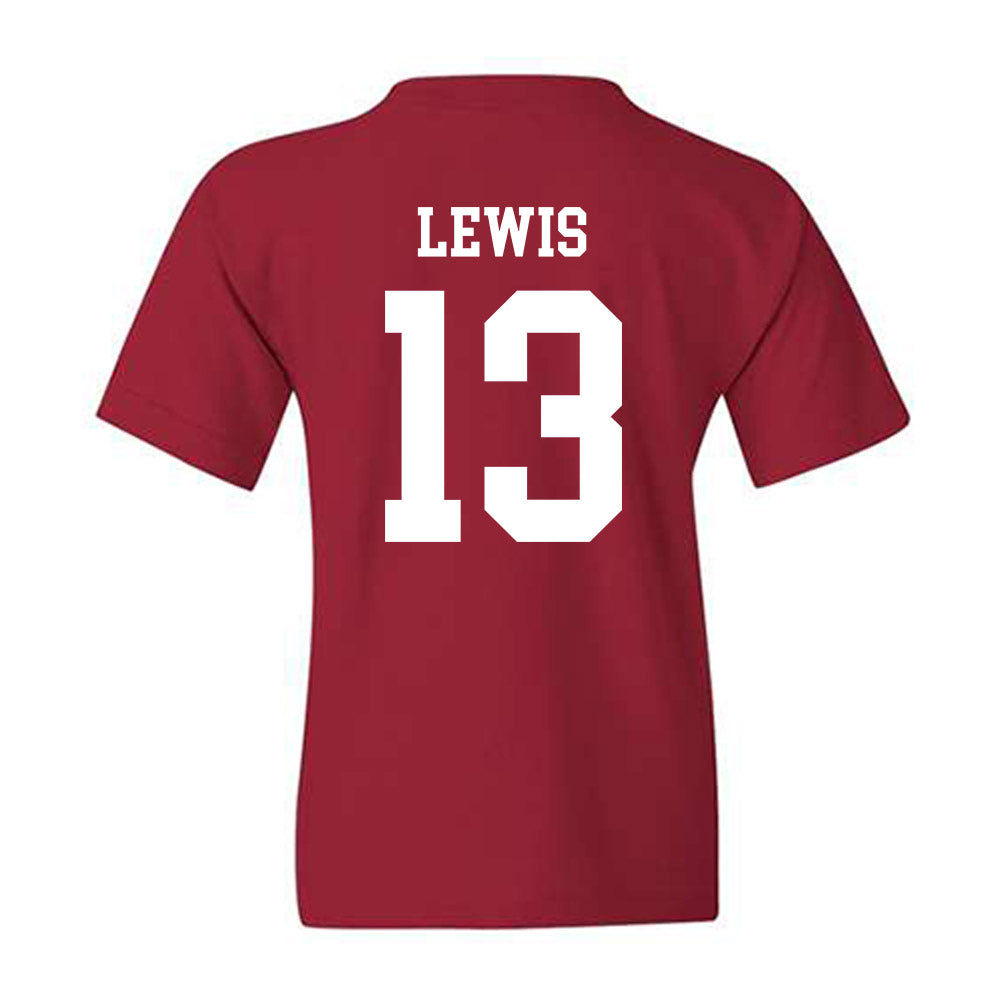 WSU - NCAA Baseball : Nick Lewis - Classic Fashion Shersey Youth T-Shirt-1