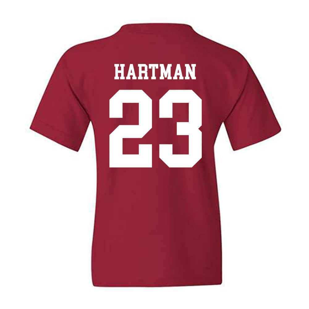WSU - NCAA Baseball : Max Hartman - Classic Fashion Shersey Youth T-Shirt-1