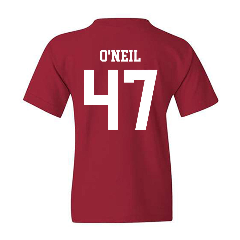 WSU - NCAA Baseball : Dillon O'Neil - Classic Fashion Shersey Youth T-Shirt-1