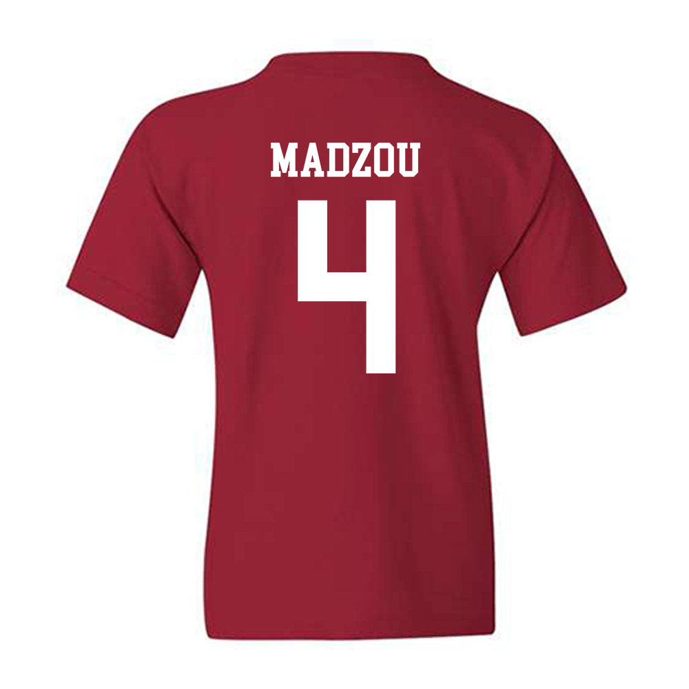 WSU - NCAA Men's Basketball : Brunel Madzou - Classic Fashion Shersey Youth T-Shirt-1