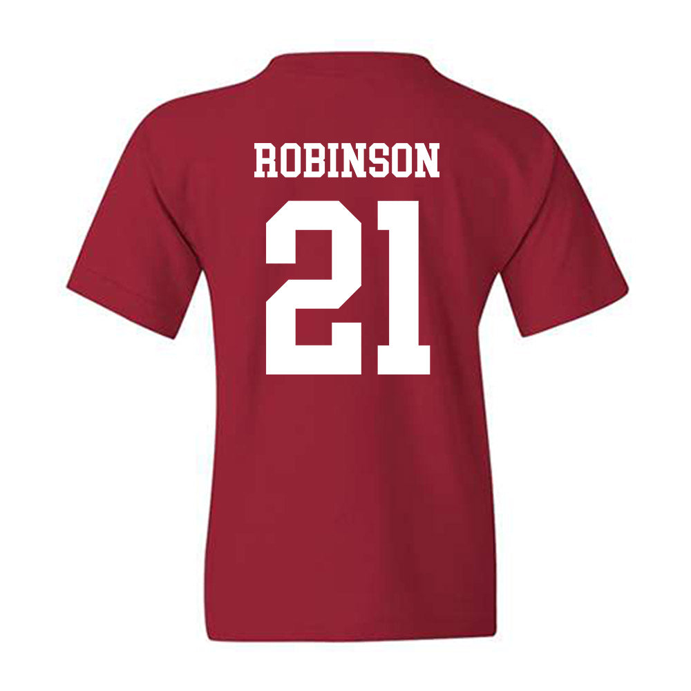 WSU - NCAA Baseball : Dustin Robinson - Classic Fashion Shersey Youth T-Shirt-1