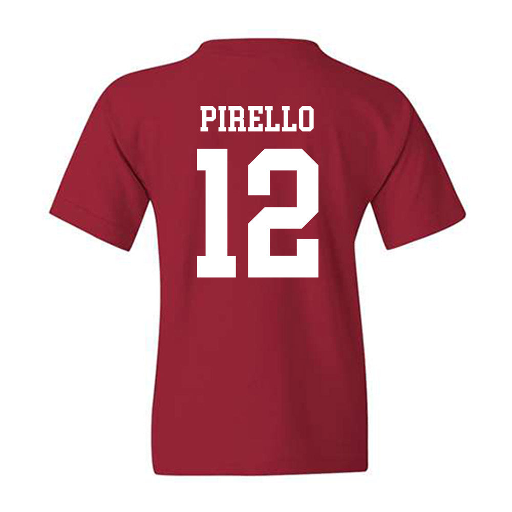 WSU - NCAA Baseball : Mason Pirello - Classic Fashion Shersey Youth T-Shirt-1