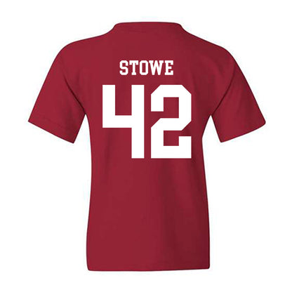 WSU - NCAA Baseball : Trevor Stowe - Classic Fashion Shersey Youth T-Shirt-1