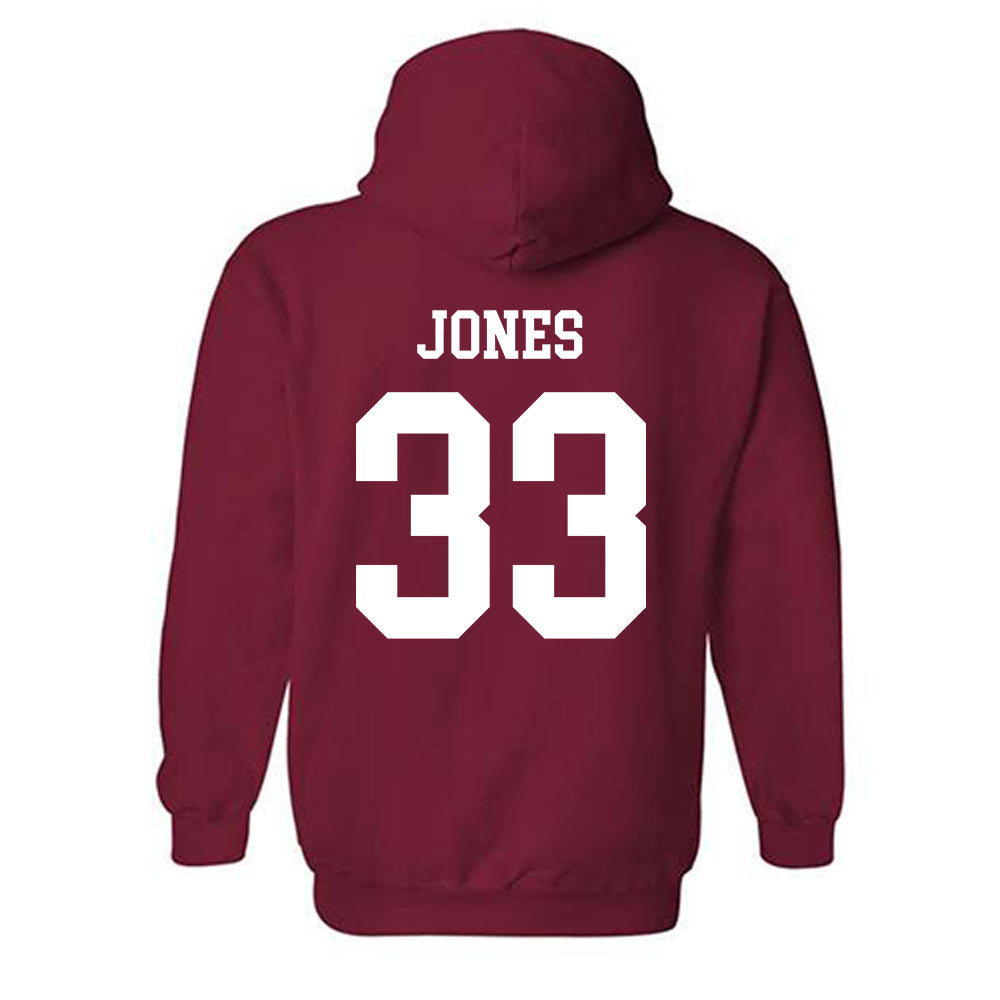 WSU - NCAA Football : Gage Jones - Classic Fashion Shersey Hooded Sweatshirt-1