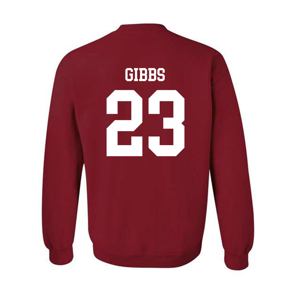 WSU - NCAA Football : Ishmael Gibbs - Classic Fashion Shersey Crewneck Sweatshirt-1