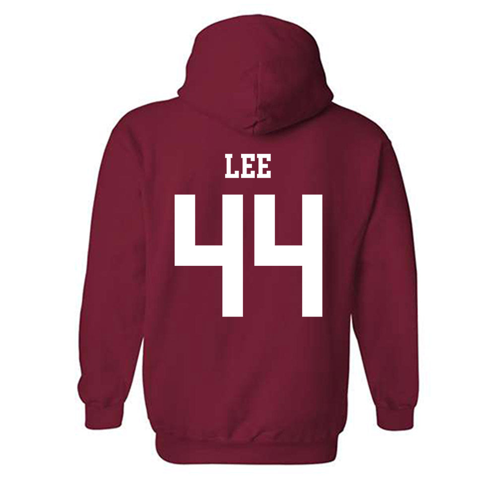 WSU - NCAA Baseball : Robert Lee - Classic Fashion Shersey Hooded Sweatshirt-1