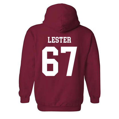 WSU - NCAA Football : Jonny Lester - Classic Fashion Shersey Hooded Sweatshirt-1