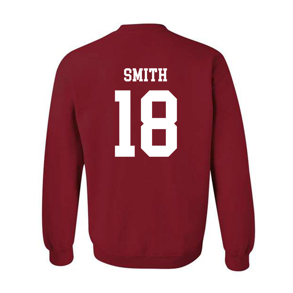 WSU - NCAA Women's Volleyball : Ella Smith - Classic Fashion Shersey Crewneck Sweatshirt-1