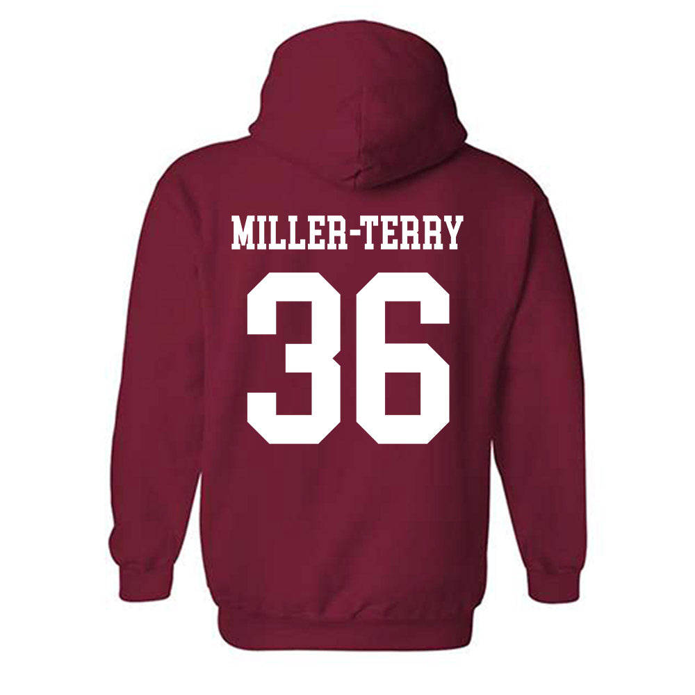 WSU - NCAA Football : Kenny Miller-Terry - Classic Fashion Shersey Hooded Sweatshirt-1