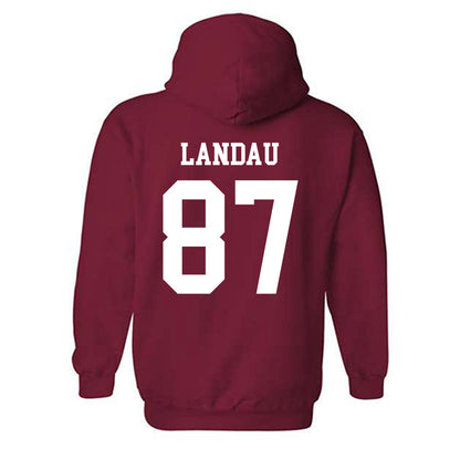 WSU - NCAA Football : Cash Landau - Classic Fashion Shersey Hooded Sweatshirt-1