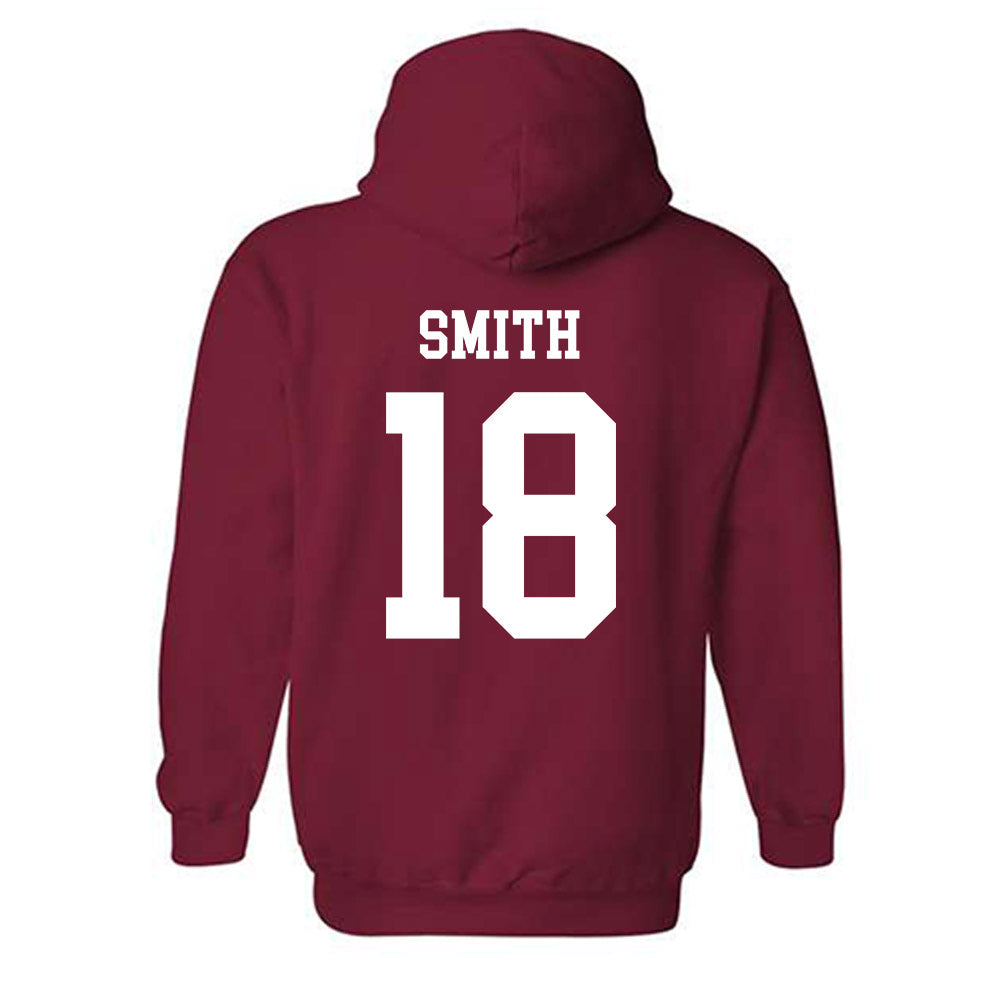WSU - NCAA Women's Volleyball : Ella Smith - Classic Fashion Shersey Hooded Sweatshirt-1