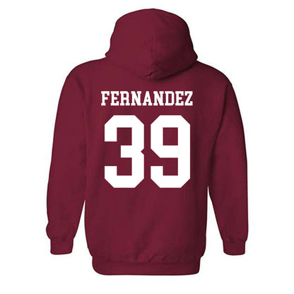 WSU - NCAA Baseball : Joel Fernandez - Classic Fashion Shersey Hooded Sweatshirt-1
