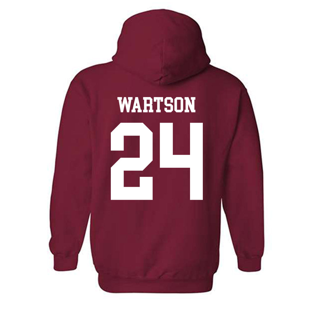 WSU - NCAA Football : Elmo Wartson - Classic Fashion Shersey Hooded Sweatshirt-1