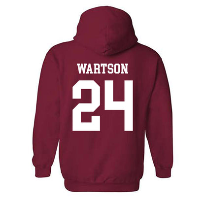 WSU - NCAA Football : Elmo Wartson - Classic Fashion Shersey Hooded Sweatshirt-1