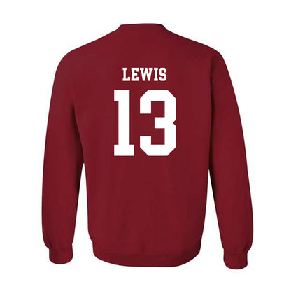WSU - NCAA Baseball : Nick Lewis - Classic Fashion Shersey Crewneck Sweatshirt-1