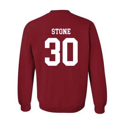 WSU - NCAA Baseball : Brandon Stone - Classic Fashion Shersey Crewneck Sweatshirt-1