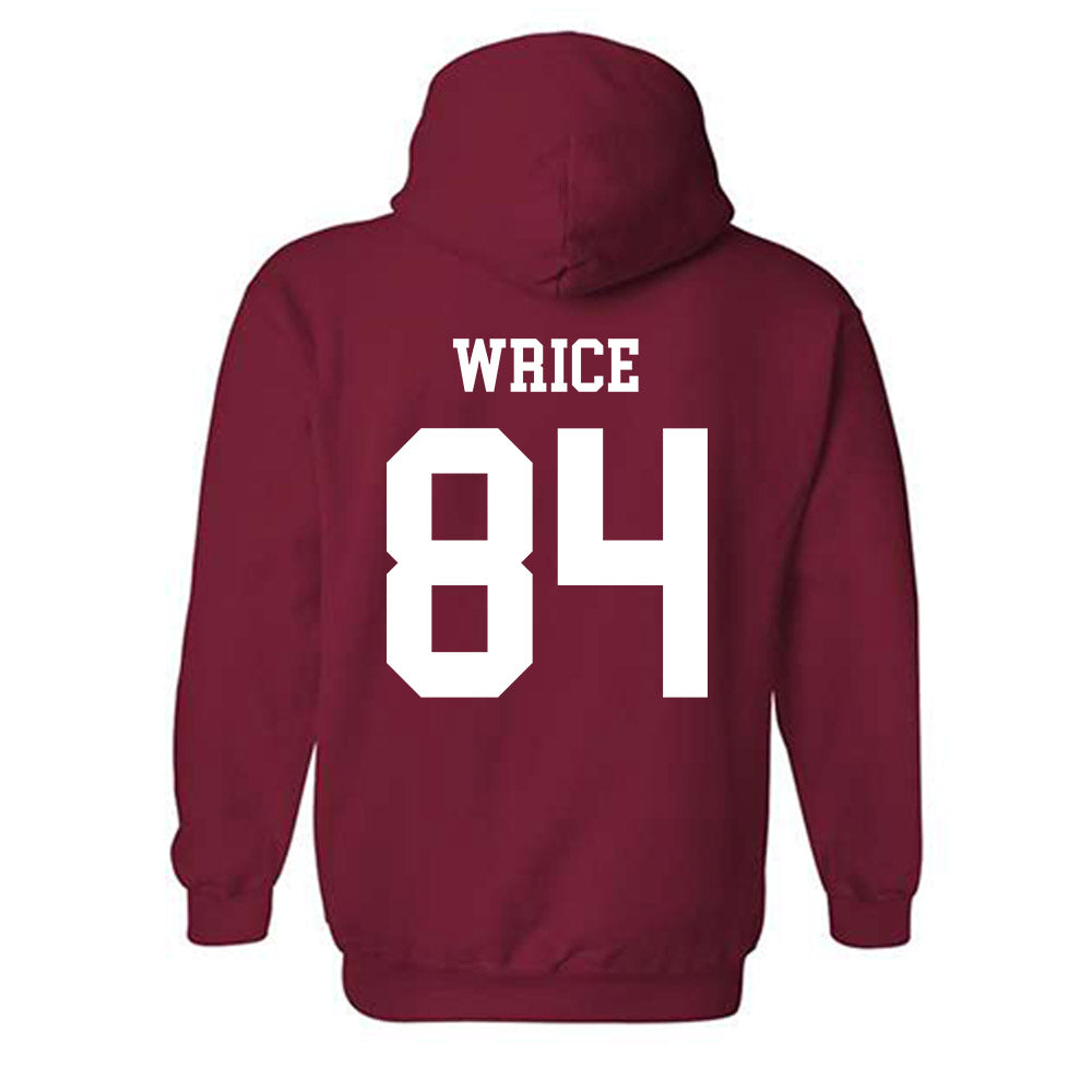 WSU - NCAA Football : Malachi wrice - Classic Fashion Shersey Hooded Sweatshirt-1