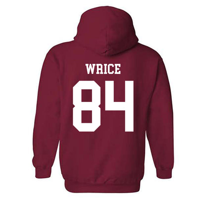 WSU - NCAA Football : Malachi wrice - Classic Fashion Shersey Hooded Sweatshirt-1