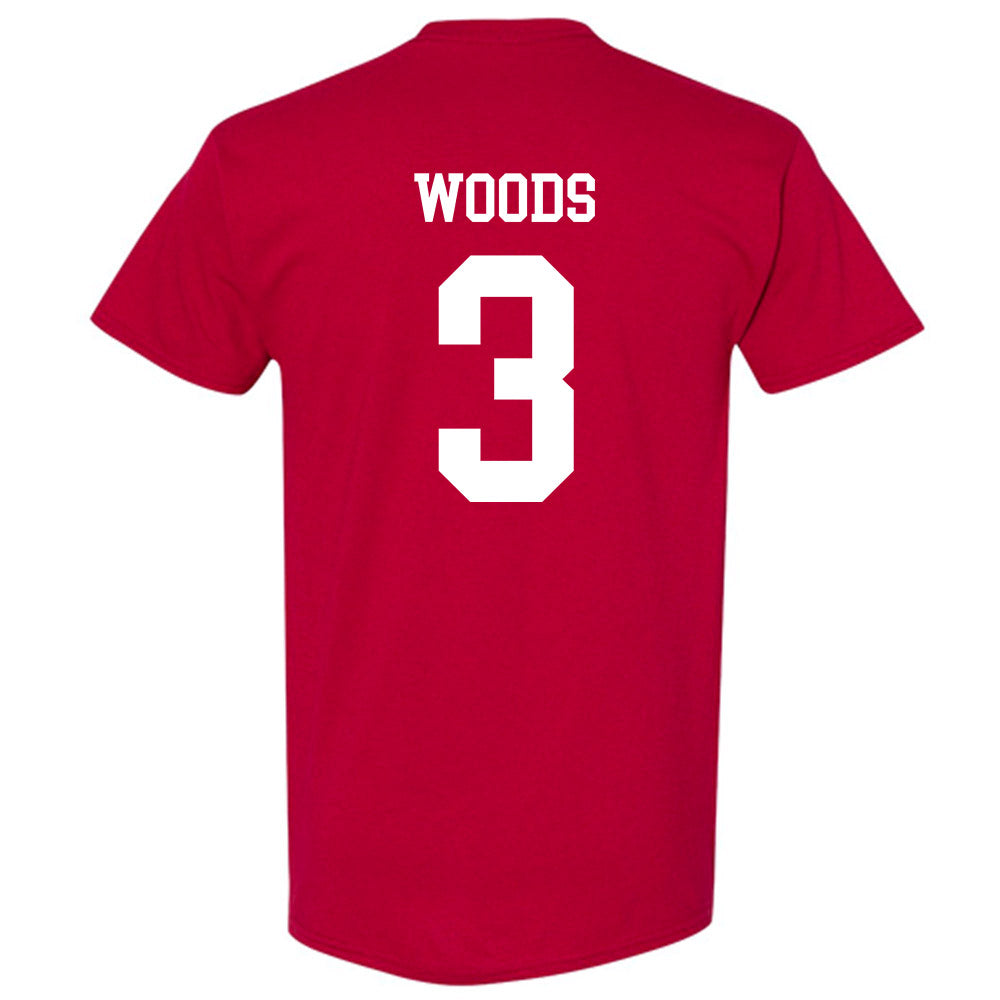 WSU - NCAA Football : Maxwell Woods - Classic Fashion Shersey T-Shirt-1