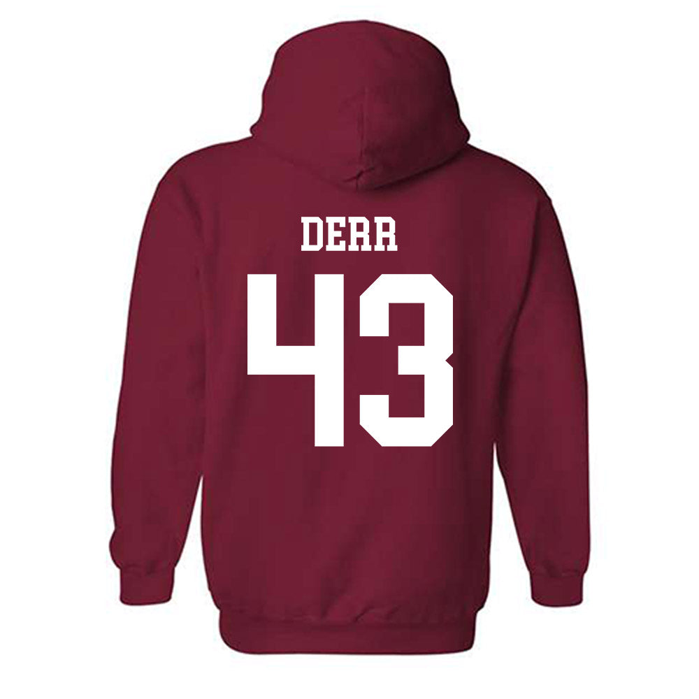 WSU - NCAA Baseball : Gavin Derr - Classic Fashion Shersey Hooded Sweatshirt-1