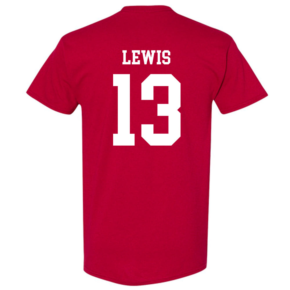 WSU - NCAA Baseball : Nick Lewis - Classic Fashion Shersey T-Shirt-1