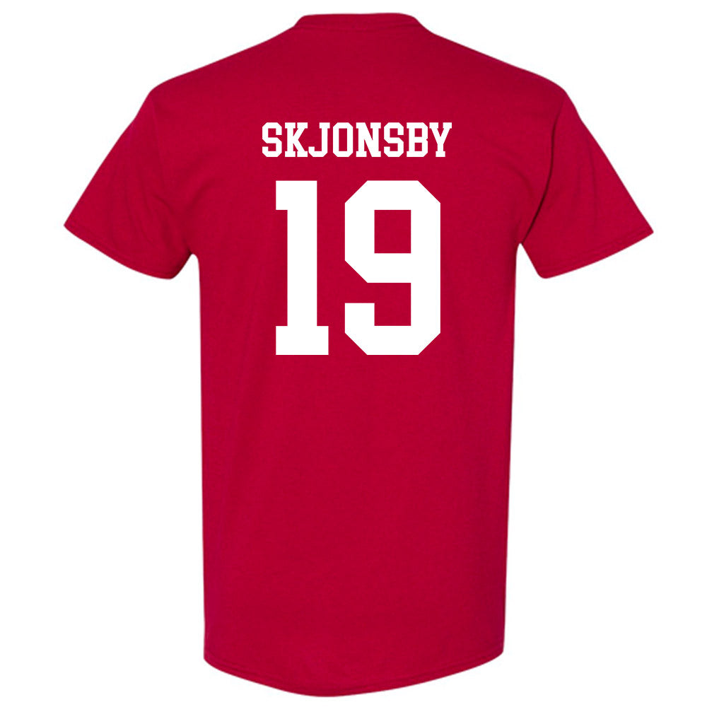 WSU - NCAA Baseball : Ryan Skjonsby - Classic Fashion Shersey T-Shirt-1