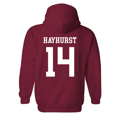 WSU - NCAA Women's Volleyball : Kate Hayhurst - Classic Fashion Shersey Hooded Sweatshirt-1